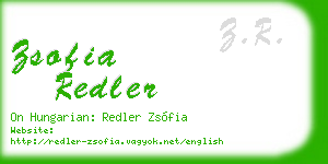 zsofia redler business card
